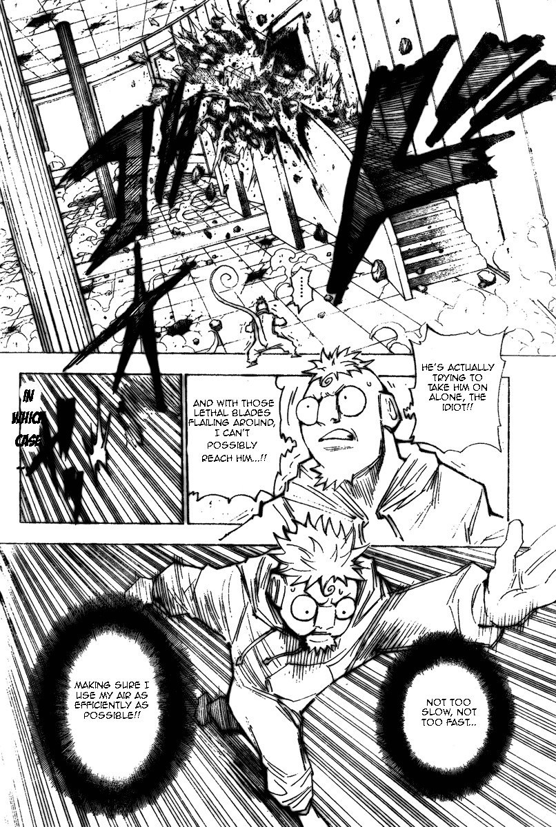 Hunter x Hunter Manga Chapter 276 page 5 - Missileman