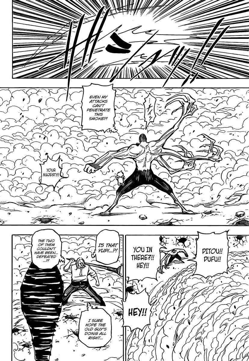 Hunter x Hunter Manga Chapter 277 page 14 - Insult
