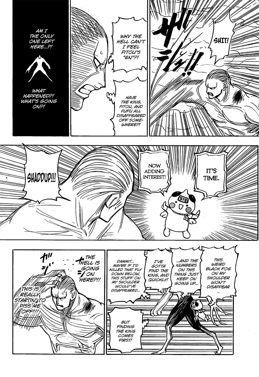 Hunter x Hunter Manga Chapter 277 page 16 - Insult