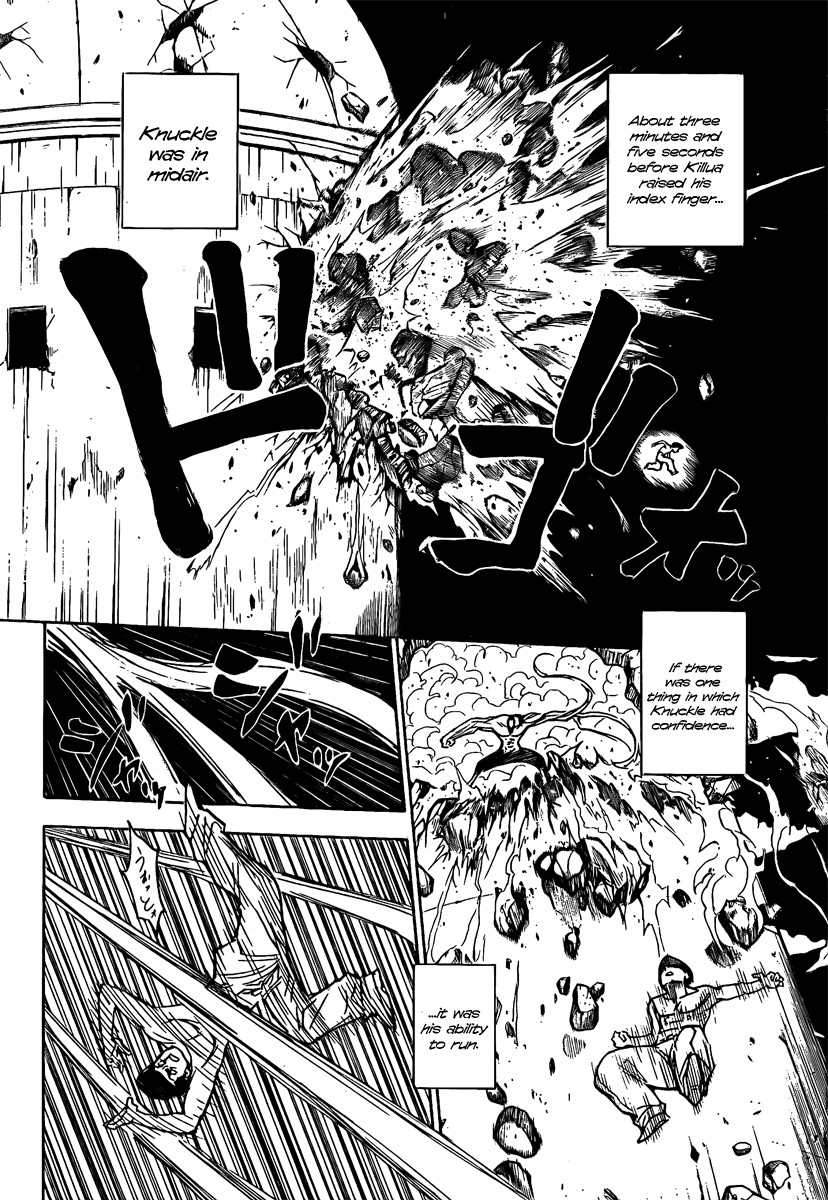 Hunter x Hunter Manga Chapter 277 page 2 - Insult