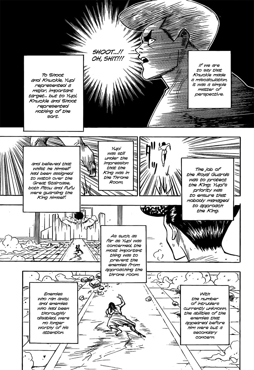 Hunter x Hunter Manga Chapter 277 page 5 - Insult