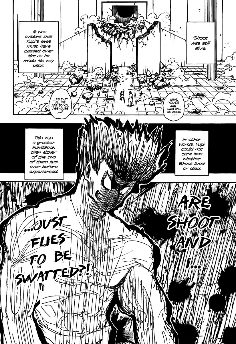 Hunter x Hunter Manga Chapter 277 page 6 - Insult