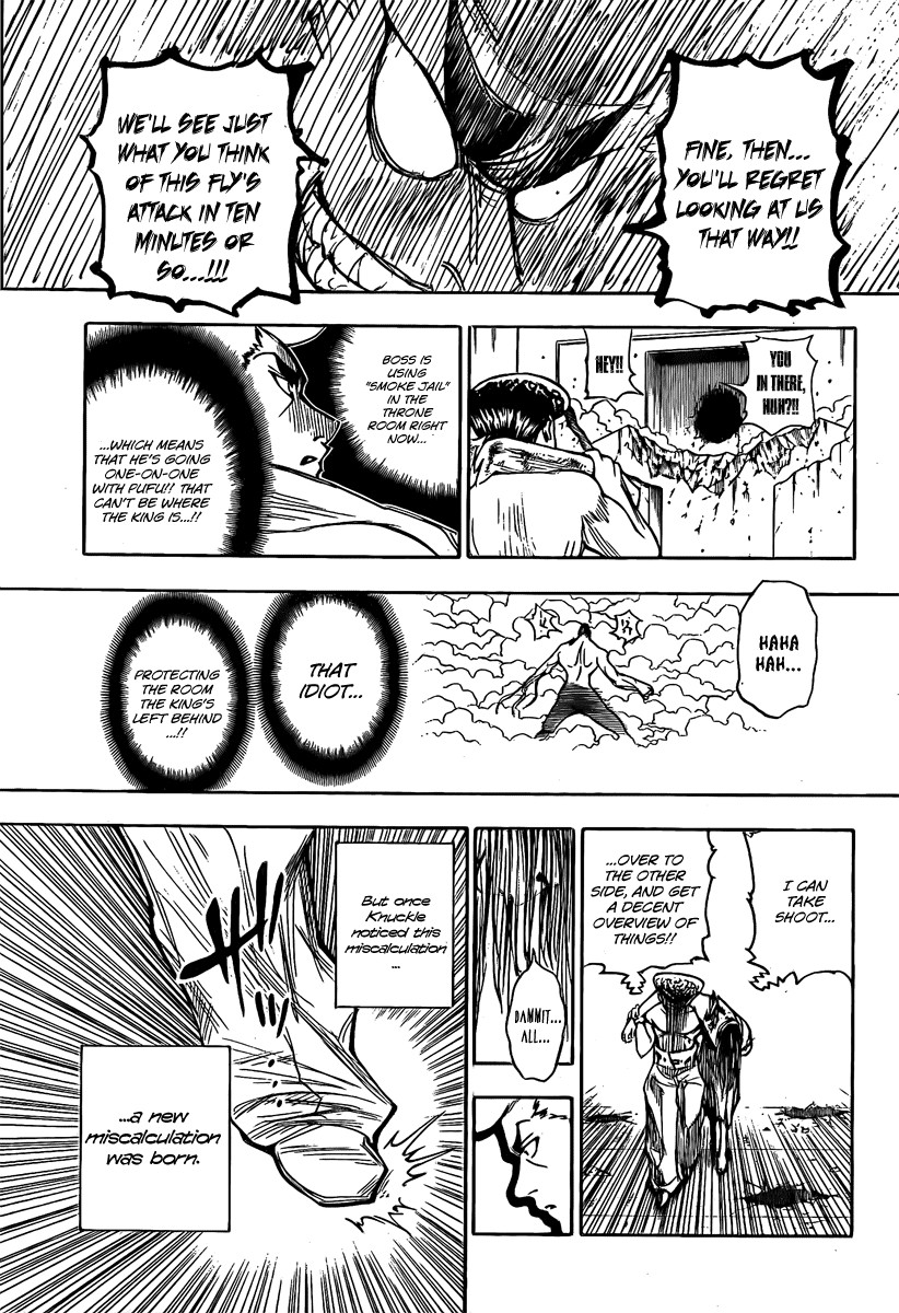 Hunter x Hunter Manga Chapter 277 page 7 - Insult