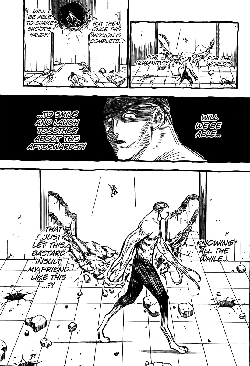 Hunter x Hunter Manga Chapter 277 page 9 - Insult