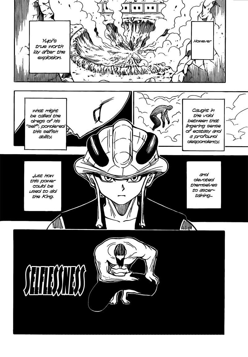Hunter x Hunter Manga Chapter 278 page 10 - Destruction