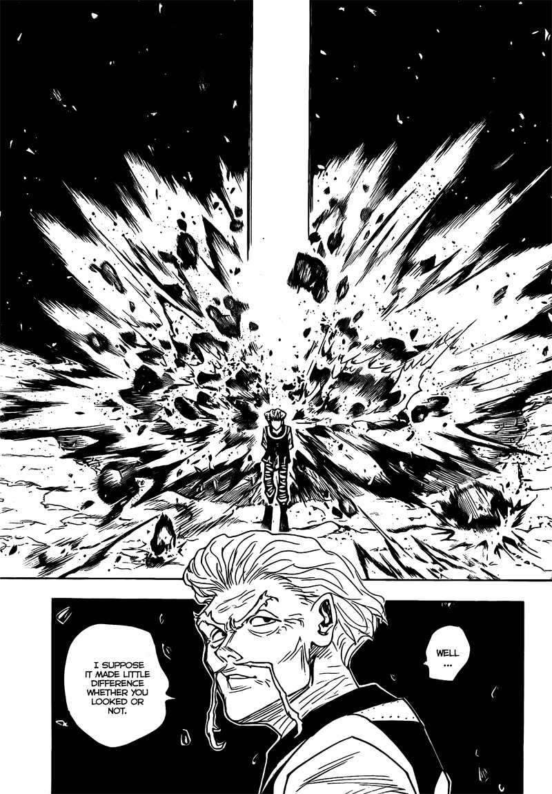 Hunter x Hunter Manga Chapter 278 page 15 - Destruction