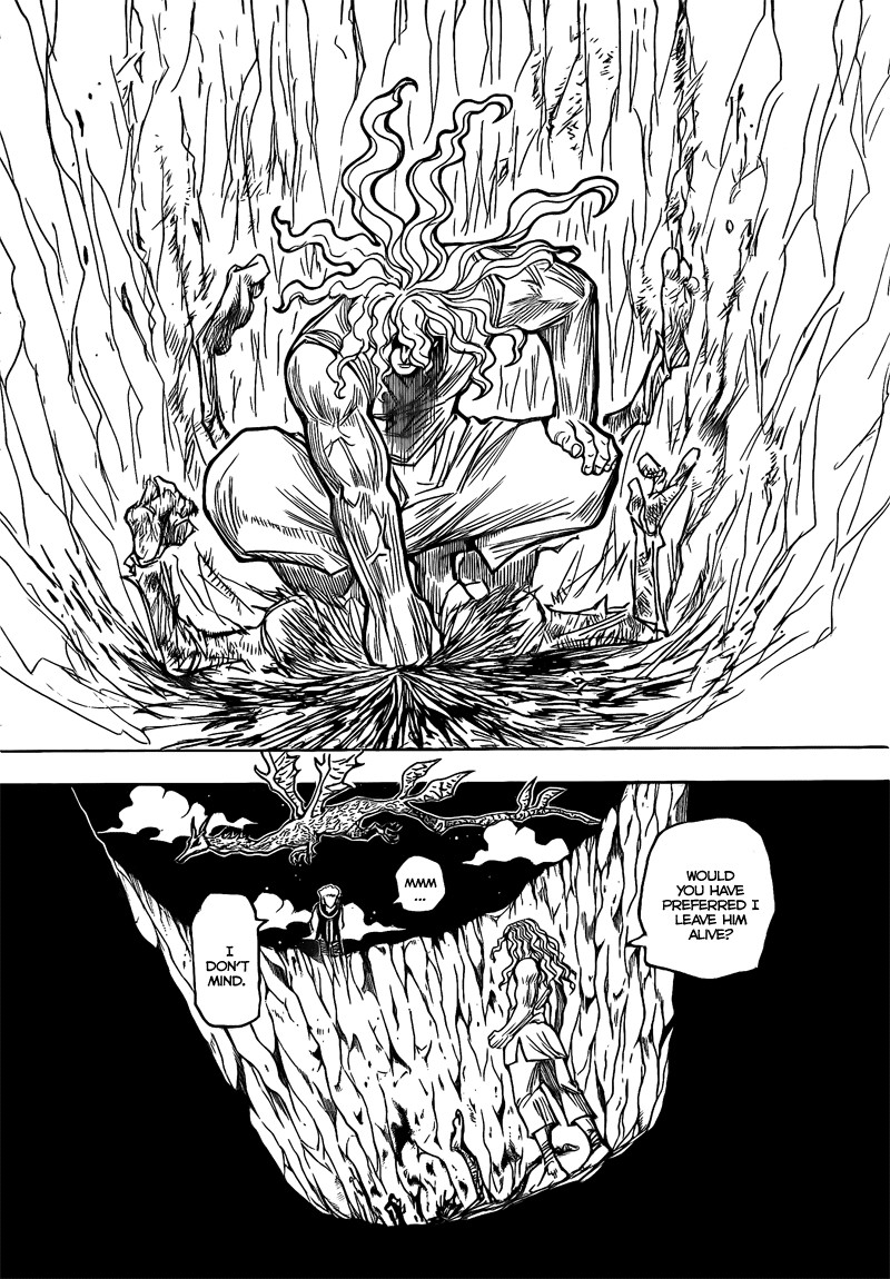 Hunter x Hunter Manga Chapter 278 page 16 - Destruction