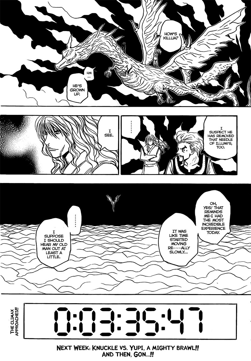 Hunter x Hunter Manga Chapter 278 page 17 - Destruction