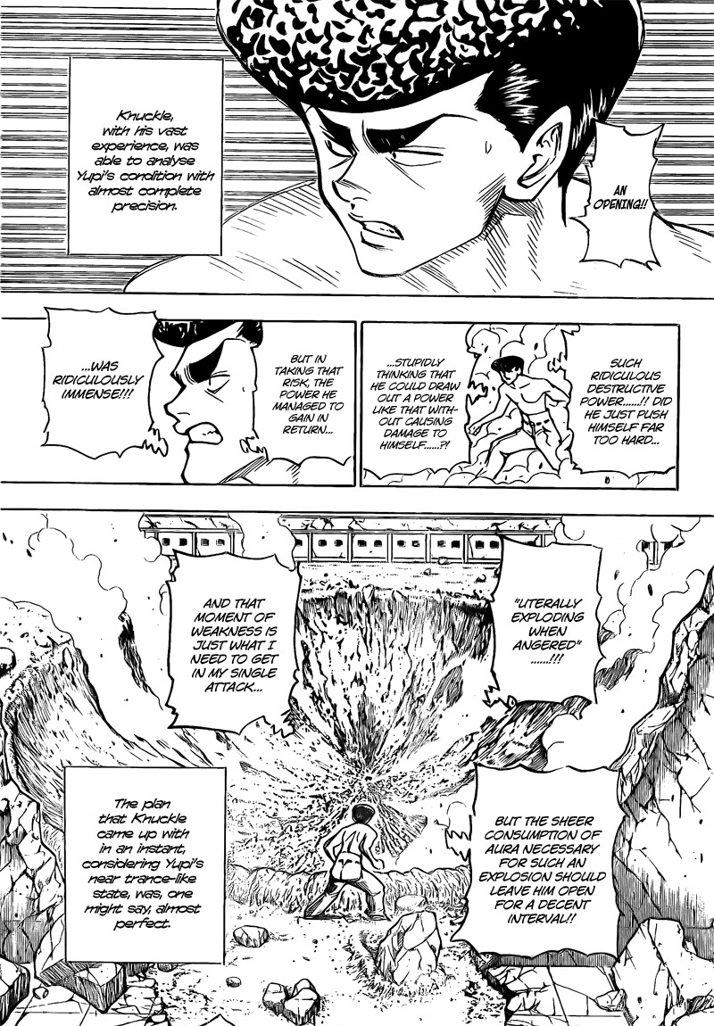 Hunter x Hunter Manga Chapter 278 page 9 - Destruction