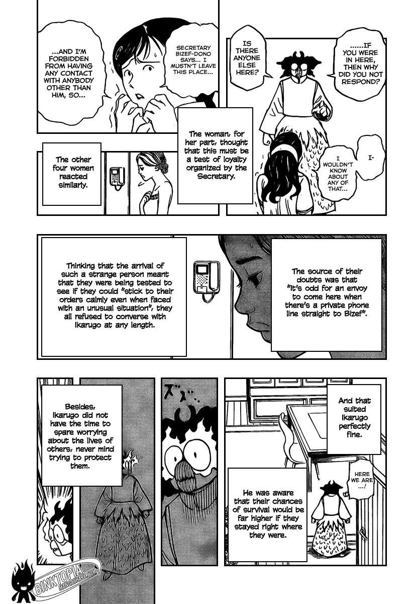 Hunter x Hunter Manga Chapter 279 page 11 - Escape