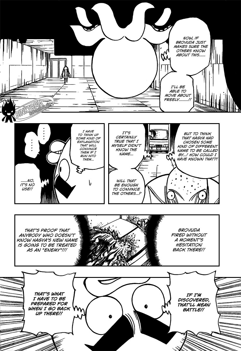 Hunter x Hunter Manga Chapter 279 page 18 - Escape