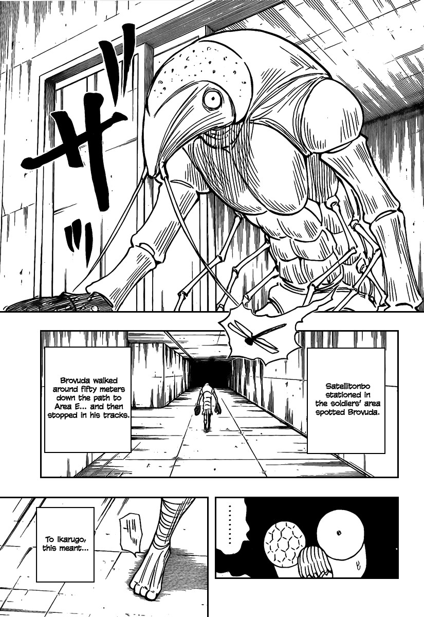 Hunter x Hunter Manga Chapter 279 page 7 - Escape