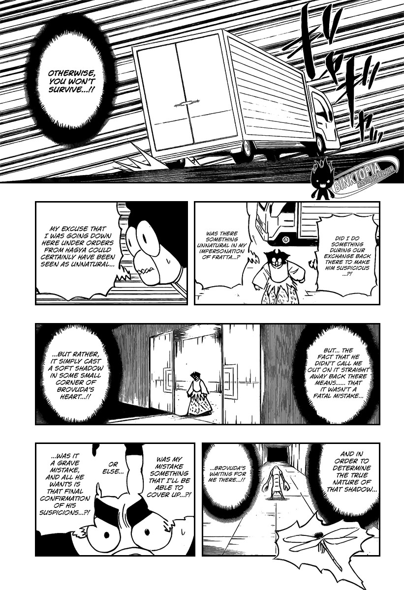 Hunter x Hunter Manga Chapter 279 page 9 - Escape