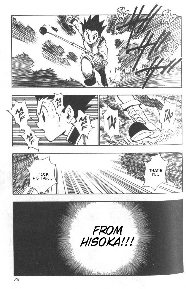 Hunter x Hunter Manga Chapter 28 page 10 - A Huge Favor