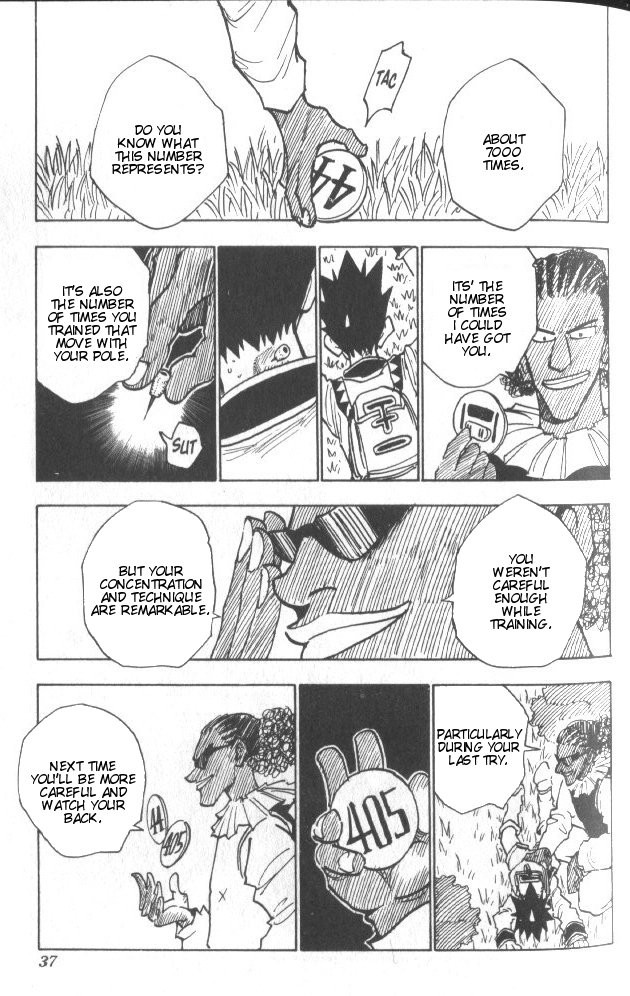 Hunter x Hunter Manga Chapter 28 page 12 - A Huge Favor