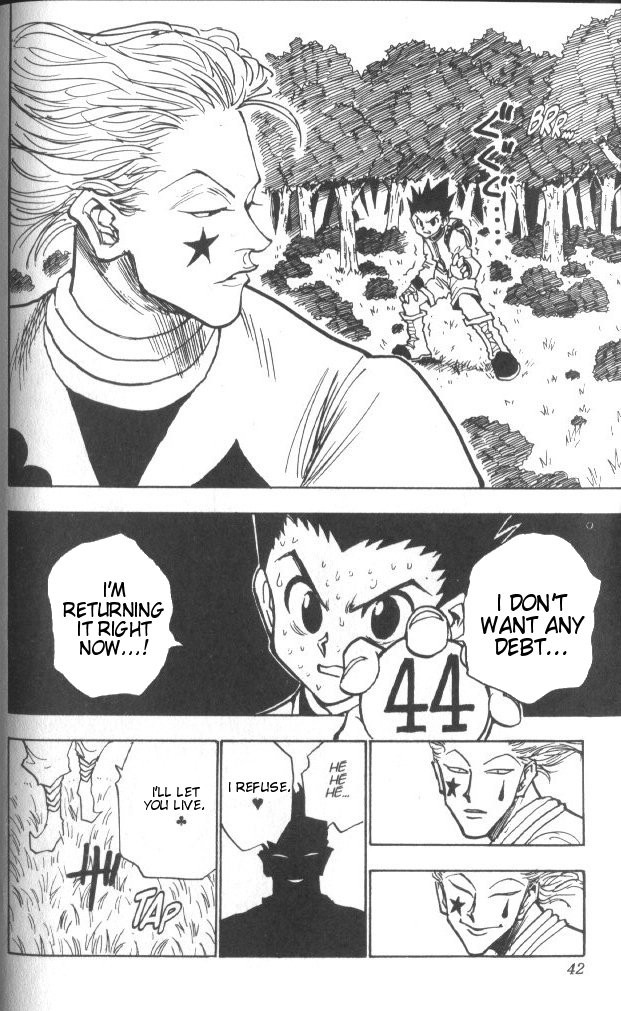 Hunter x Hunter Manga Chapter 28 page 17 - A Huge Favor
