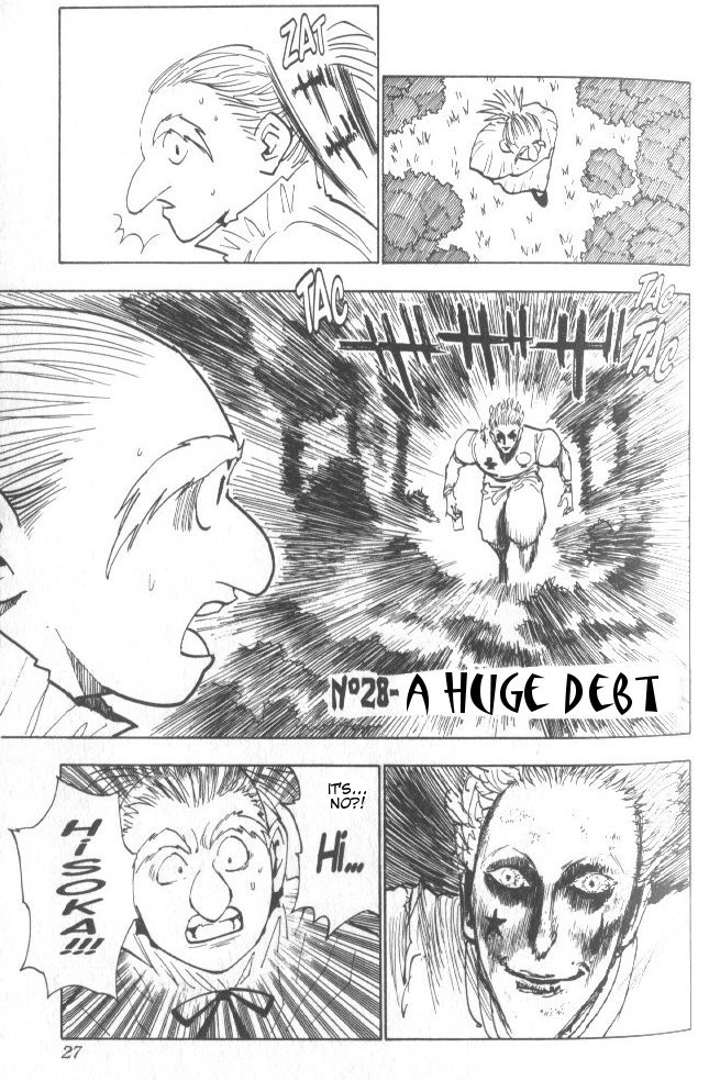 Hunter x Hunter Manga Chapter 28 page 2 - A Huge Favor