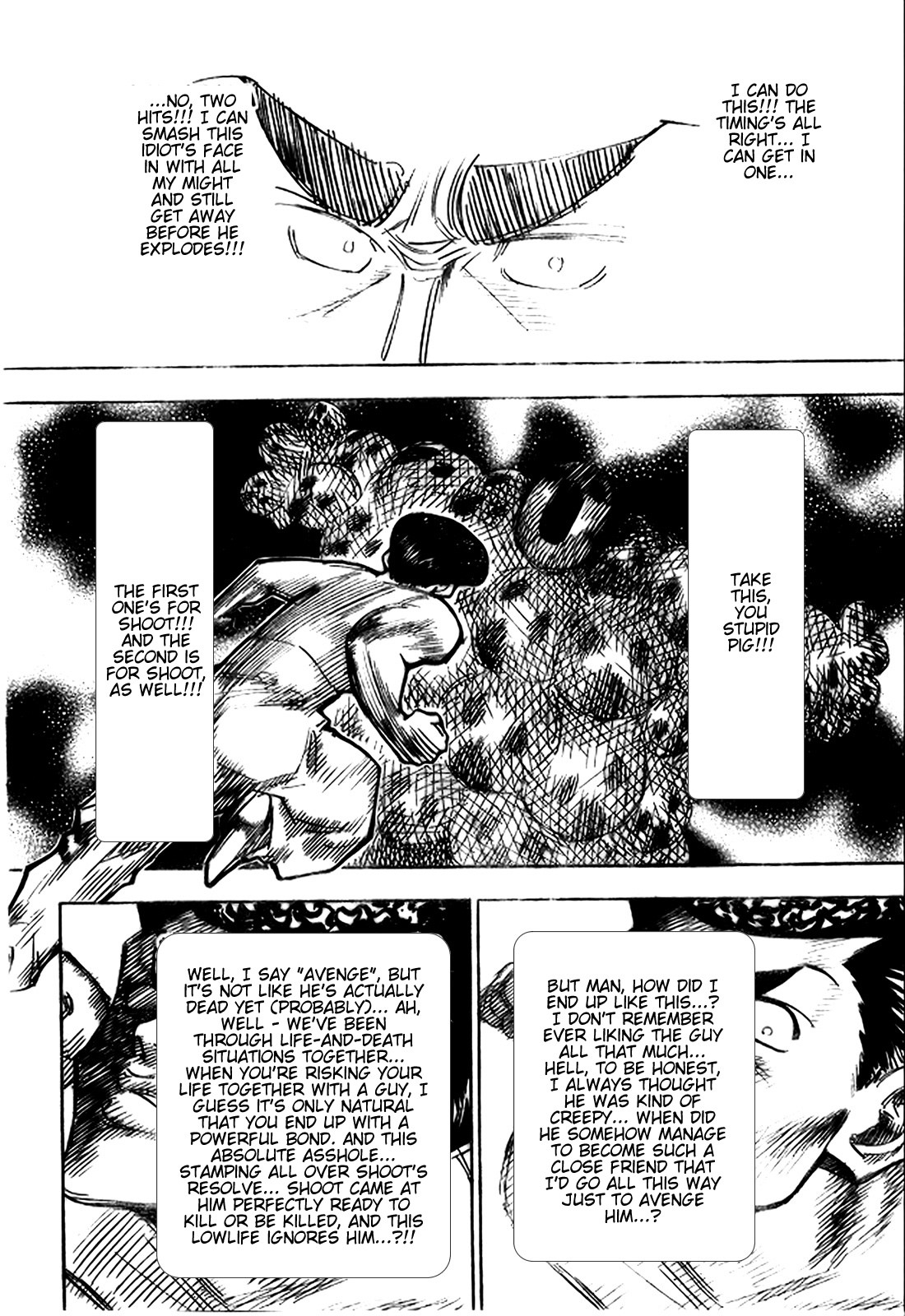 Hunter x Hunter Manga Chapter 280 page 10 - Direct Hit