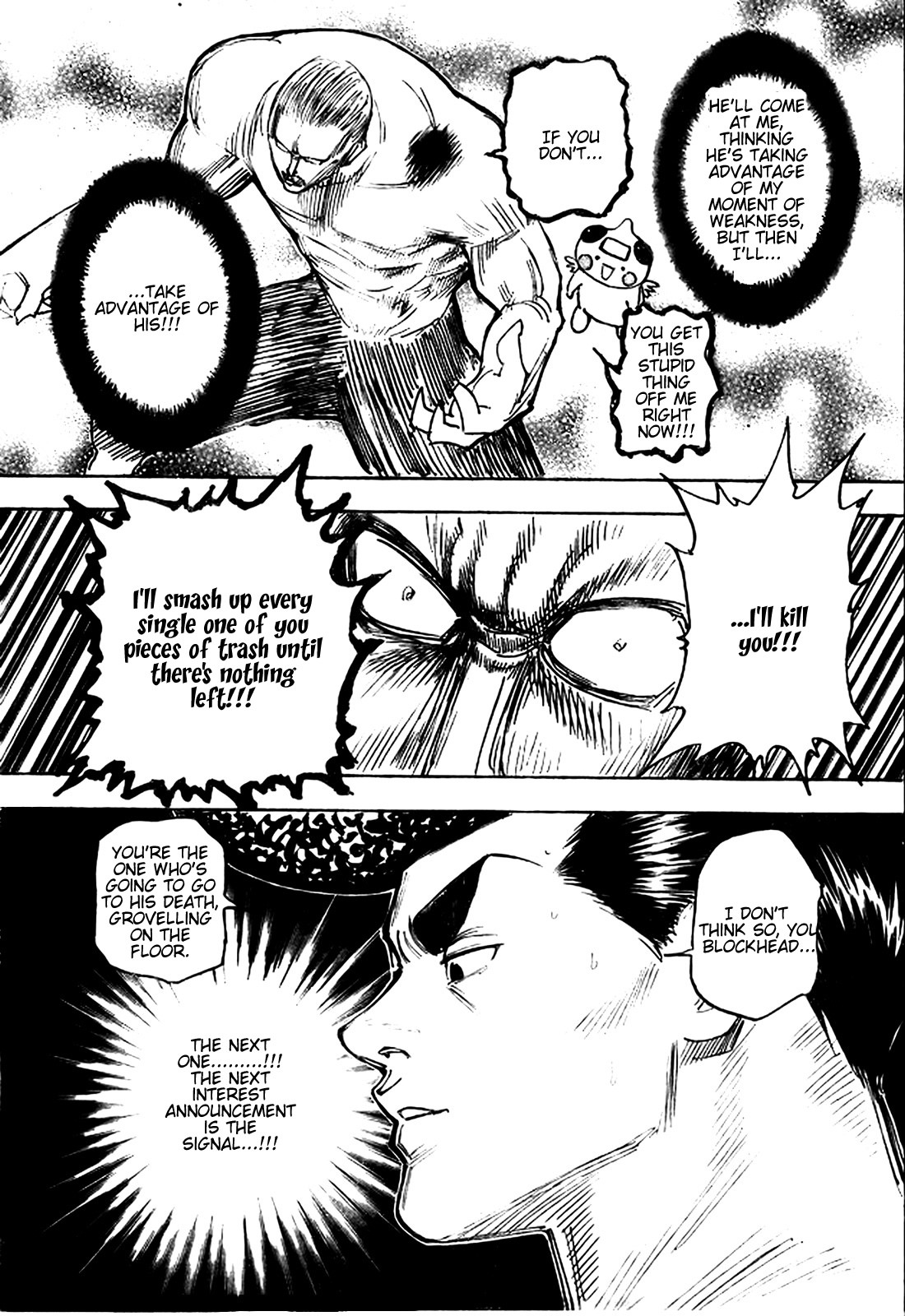 Hunter x Hunter Manga Chapter 280 page 5 - Direct Hit
