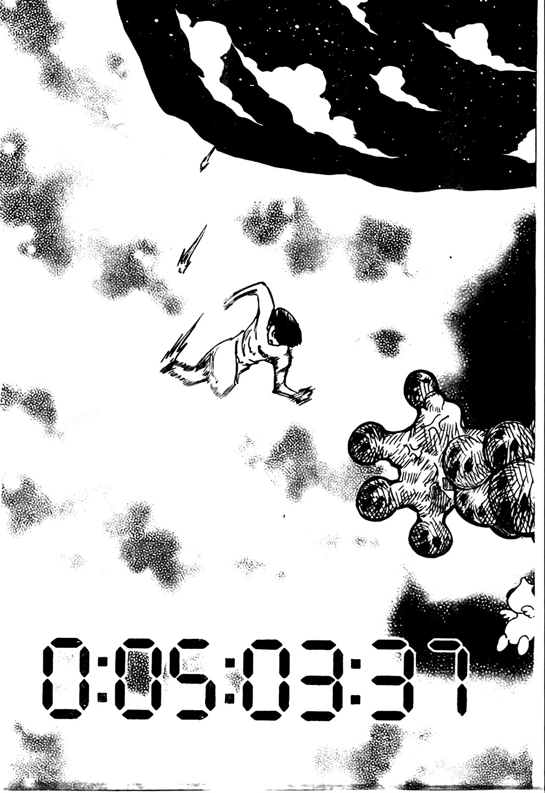 Hunter x Hunter Manga Chapter 280 page 9 - Direct Hit
