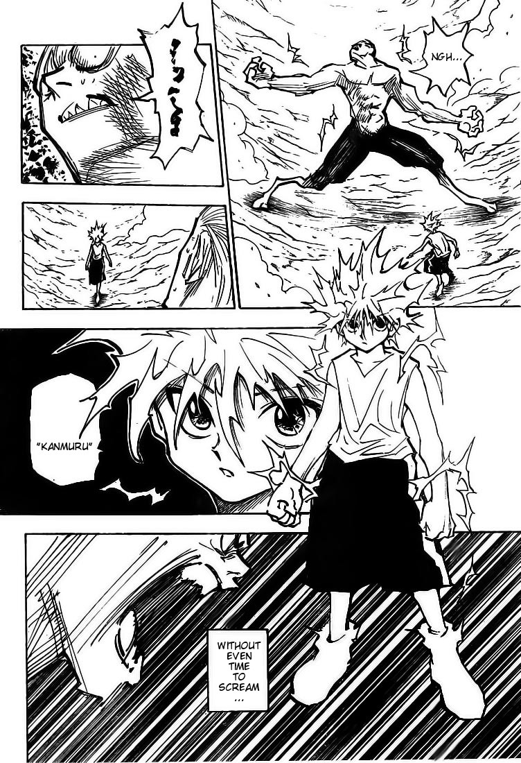 Hunter x Hunter Manga Chapter 281 page 12 - Godspeed