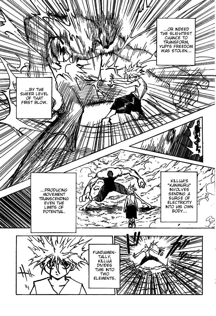 Hunter x Hunter Manga Chapter 281 page 13 - Godspeed