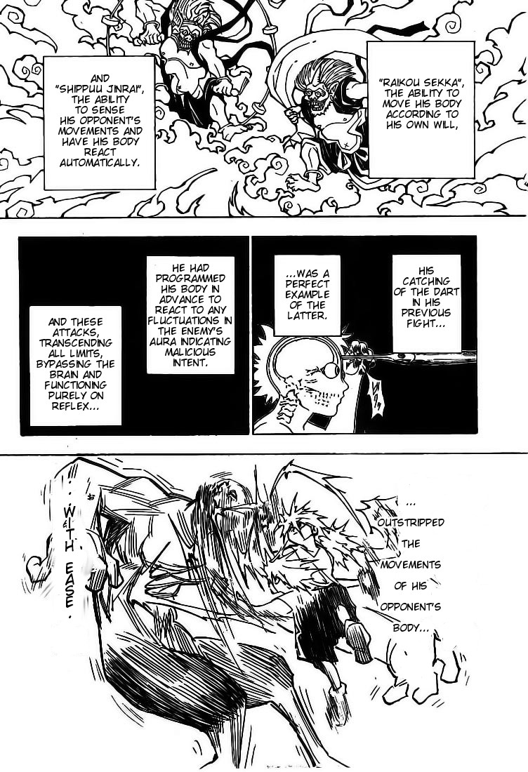 Hunter x Hunter Manga Chapter 281 page 14 - Godspeed