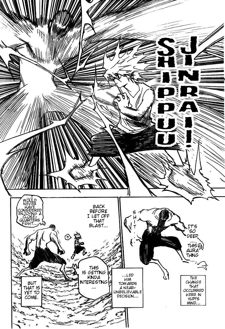 Hunter x Hunter Manga Chapter 281 page 16 - Godspeed