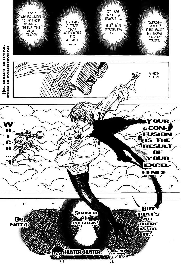 Hunter x Hunter Manga Chapter 281 page 21 - Godspeed