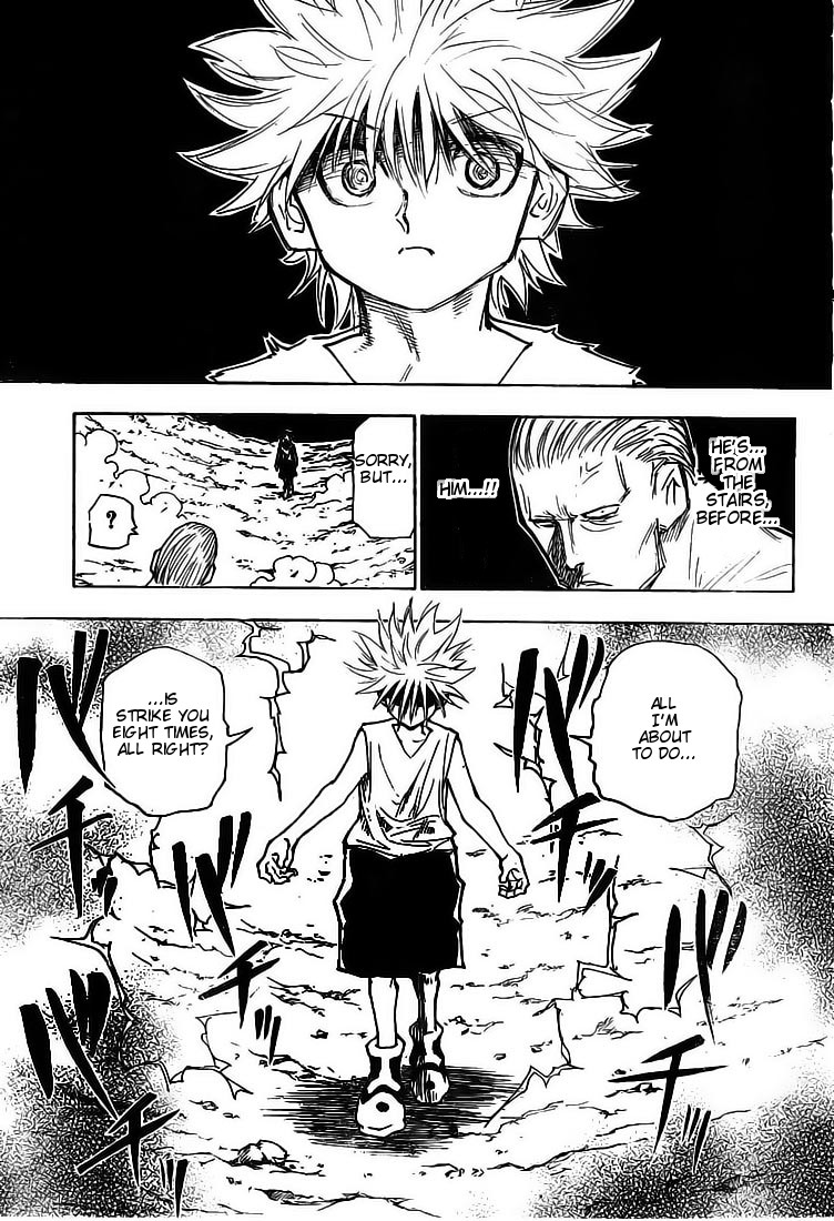 Hunter x Hunter Manga Chapter 281 page 9 - Godspeed