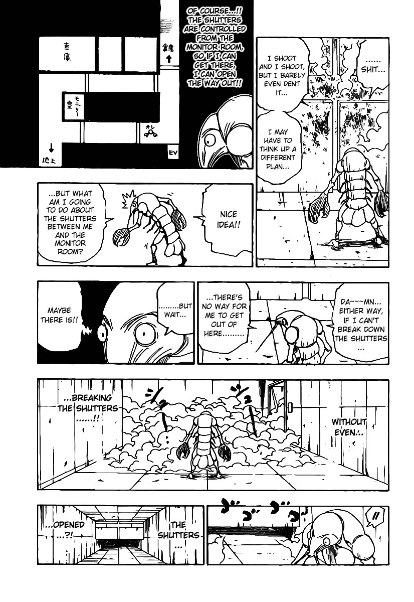 Hunter x Hunter Manga Chapter 282 page 17 - Sealed Area