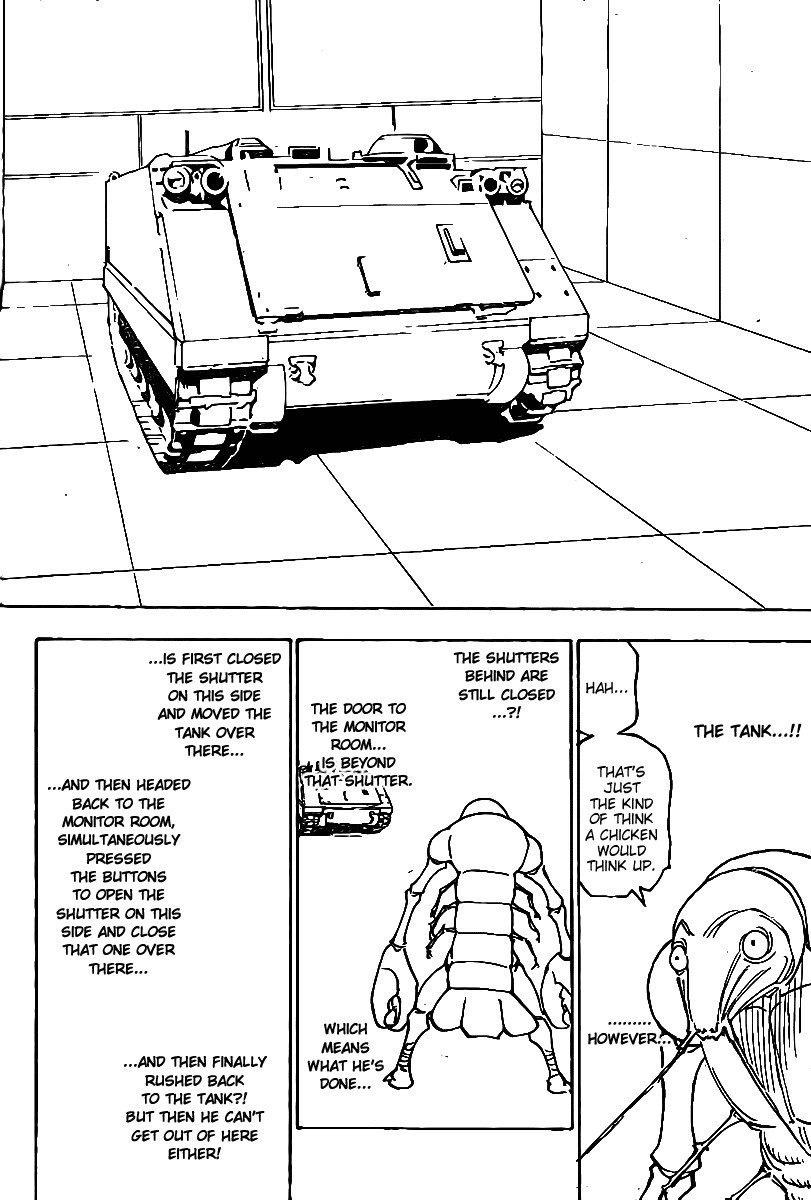 Hunter x Hunter Manga Chapter 282 page 18 - Sealed Area