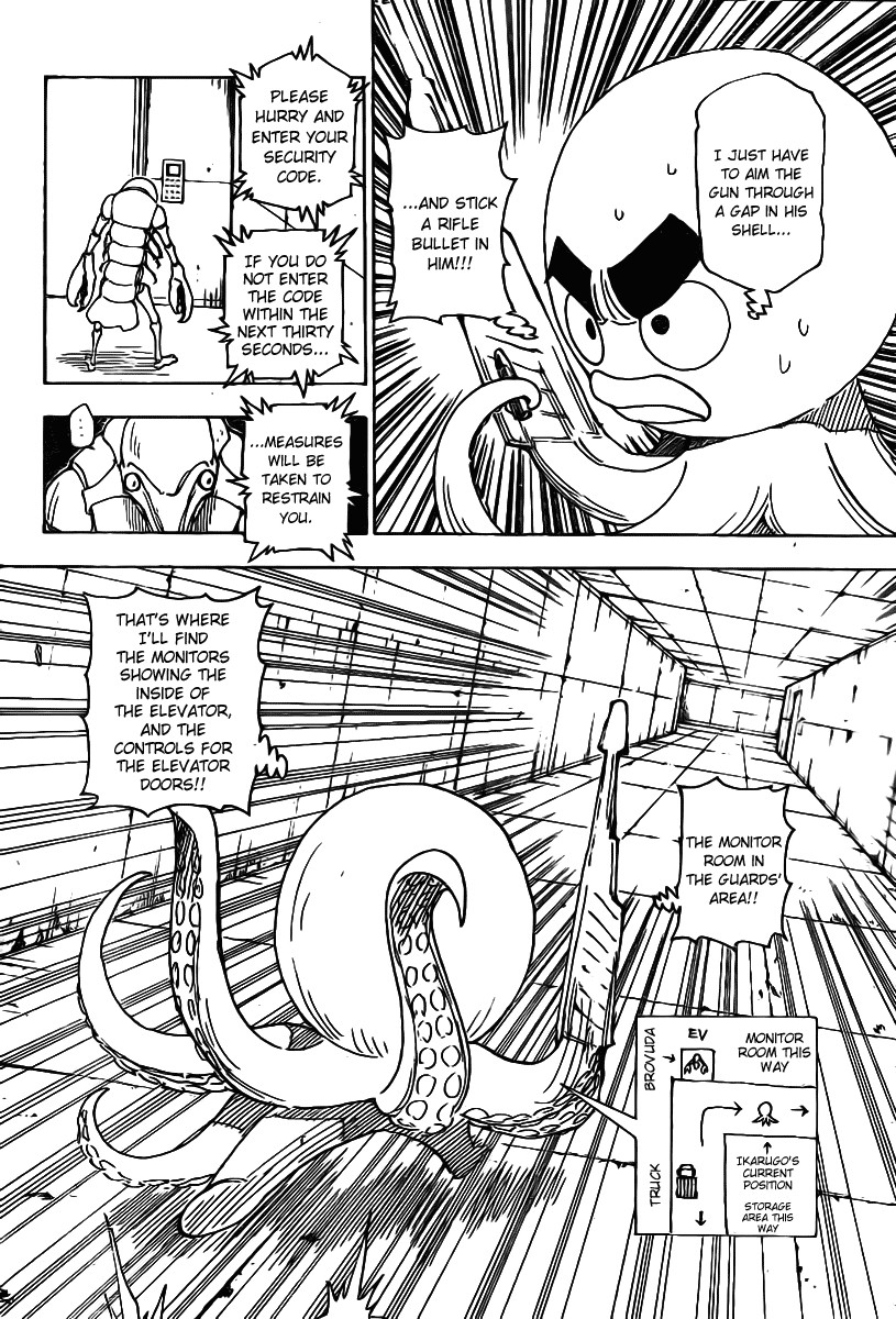 Hunter x Hunter Manga Chapter 282 page 4 - Sealed Area