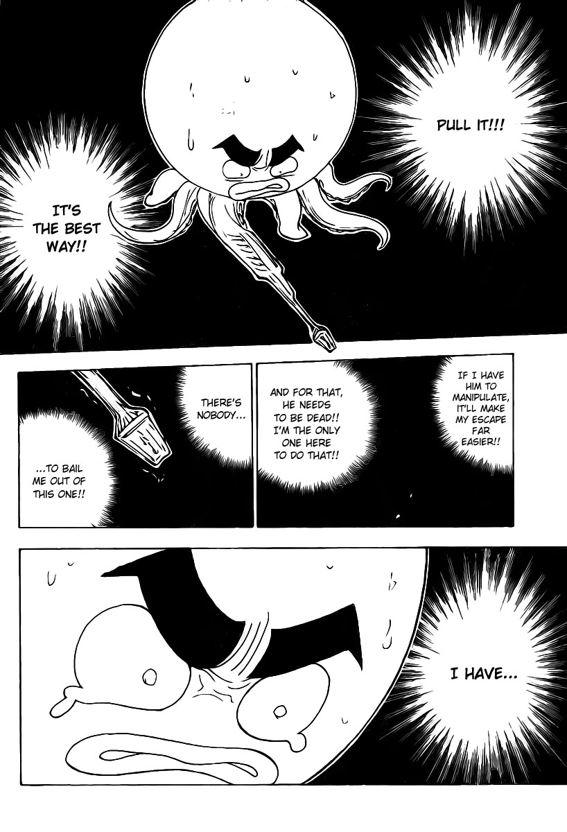 Hunter x Hunter Manga Chapter 283 page 12 - Determination
