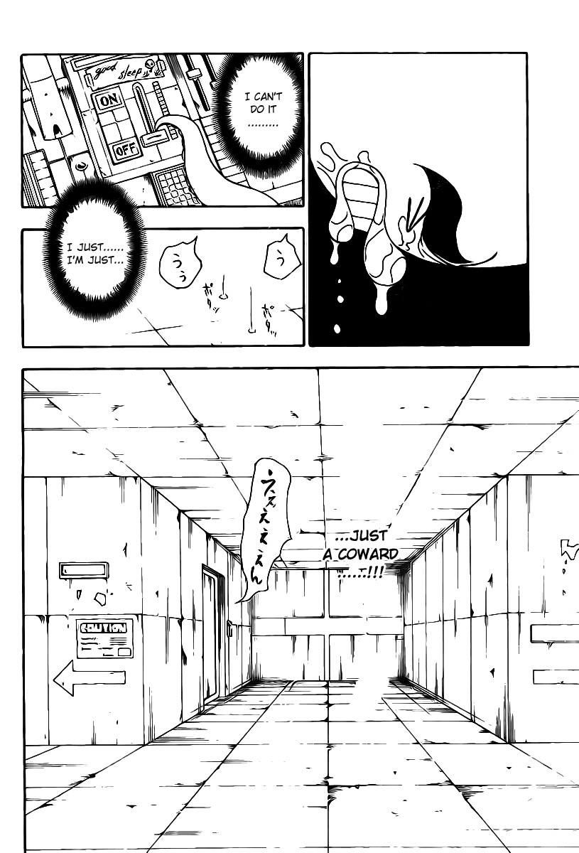 Hunter x Hunter Manga Chapter 283 page 16 - Determination