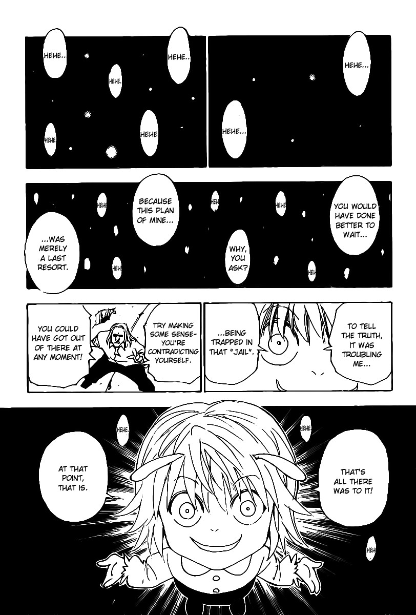 Hunter x Hunter Manga Chapter 284 page 4 - Fifteen Minutes