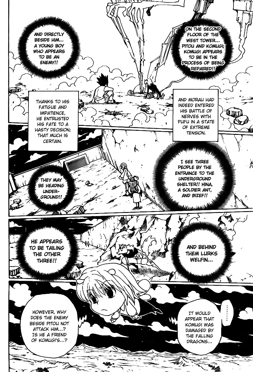 Hunter x Hunter Manga Chapter 286 page 6 - Core