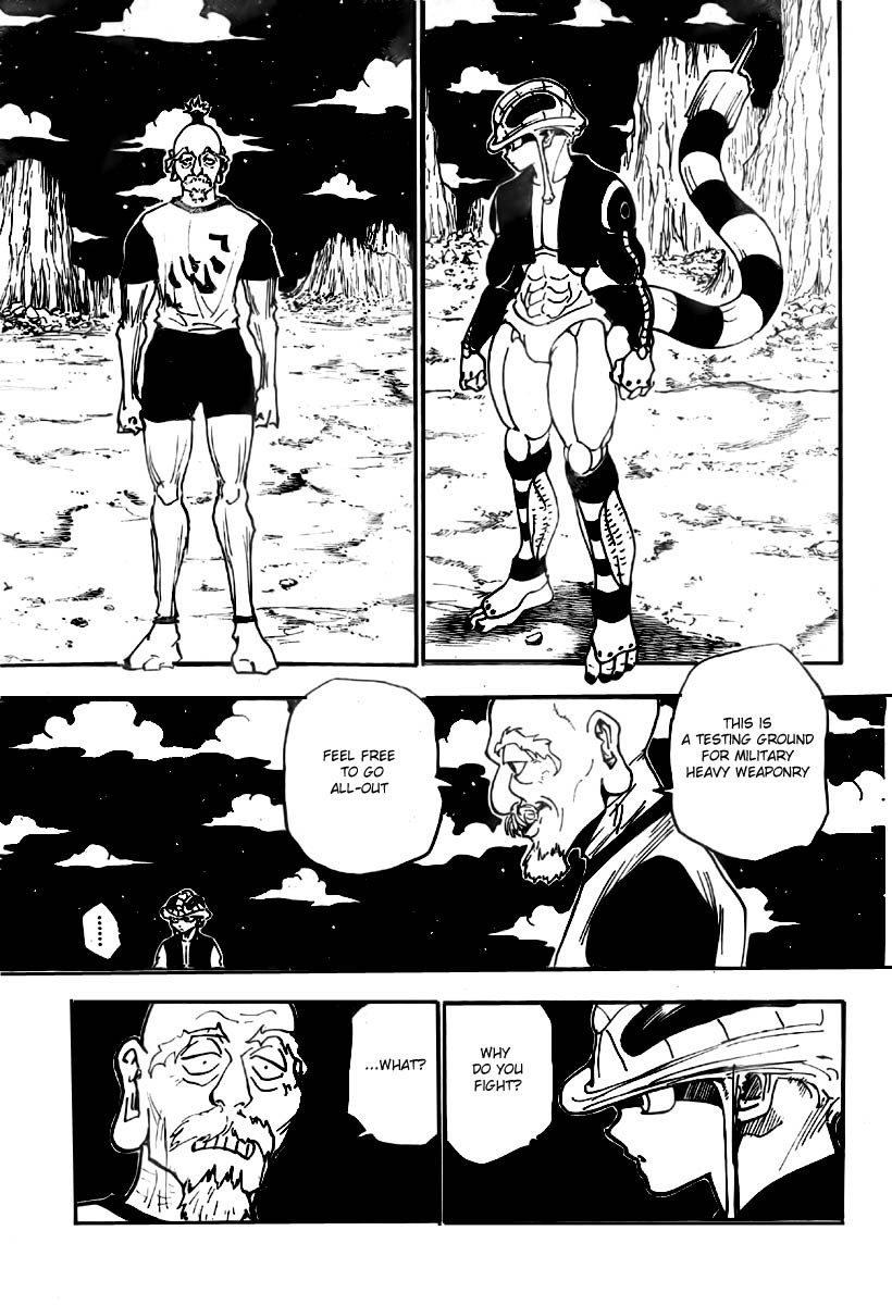 Hunter x Hunter Manga Chapter 287 page 15 - Present State