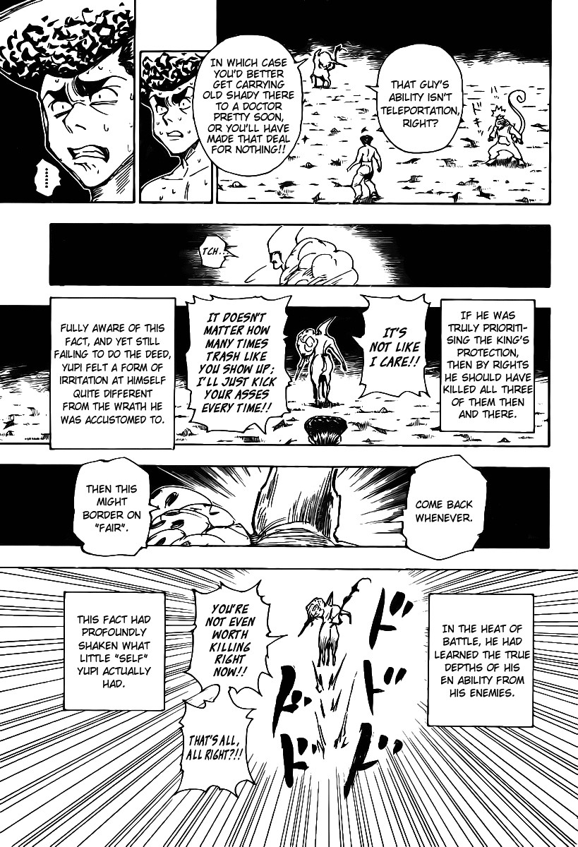 Hunter x Hunter Manga Chapter 289 page 16 - Terms