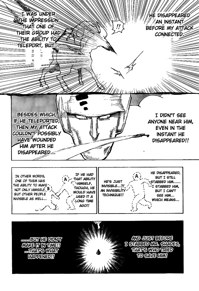 Hunter x Hunter Manga Chapter 289 page 2 - Terms