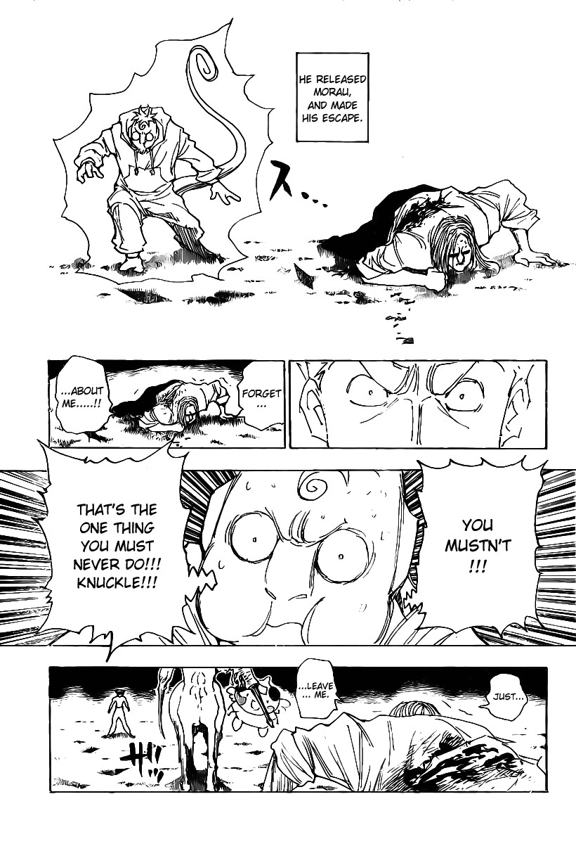 Hunter x Hunter Manga Chapter 289 page 9 - Terms