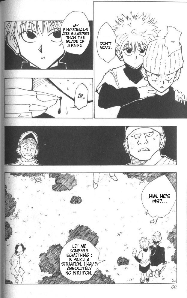 Hunter x Hunter Manga Chapter 29 page 15 - Killua's Case