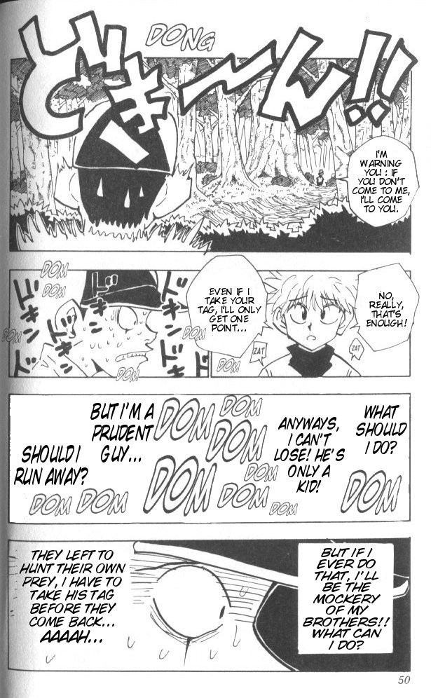 Hunter x Hunter Manga Chapter 29 page 5 - Killua's Case
