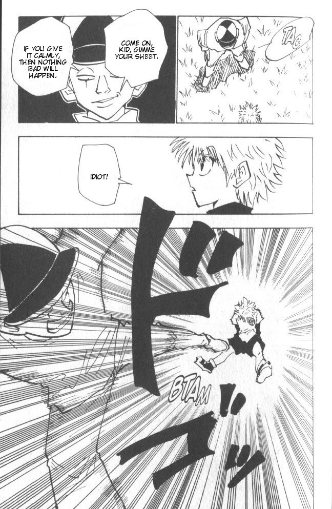 Hunter x Hunter Manga Chapter 29 page 8 - Killua's Case
