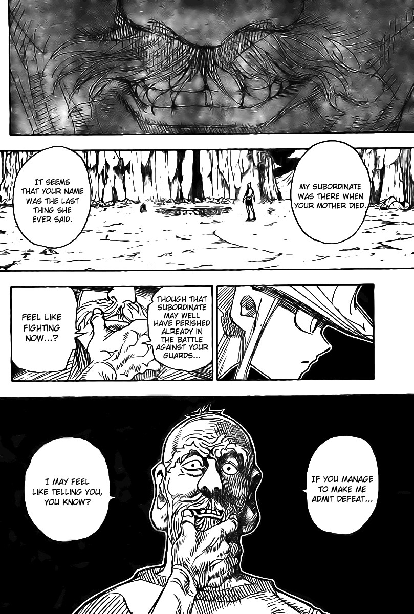 Hunter x Hunter Manga Chapter 290 page 17 - Name