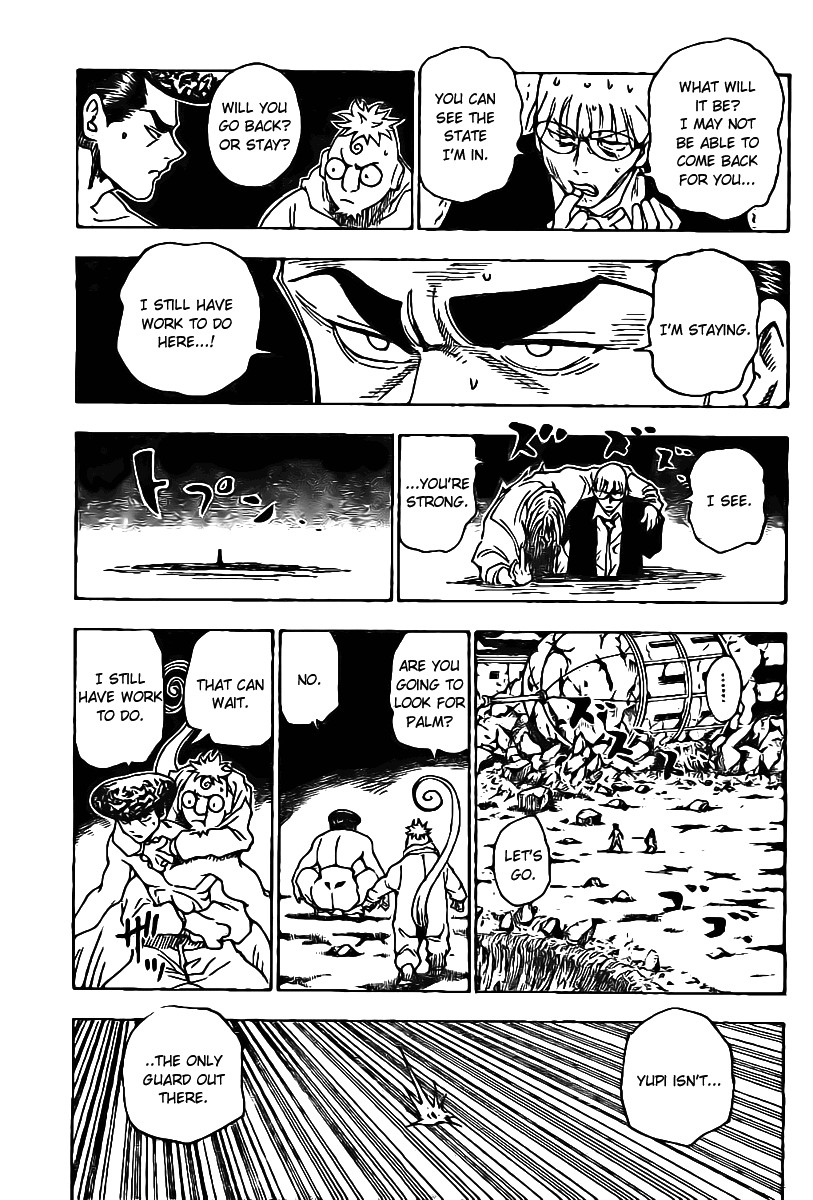 Hunter x Hunter Manga Chapter 290 page 5 - Name