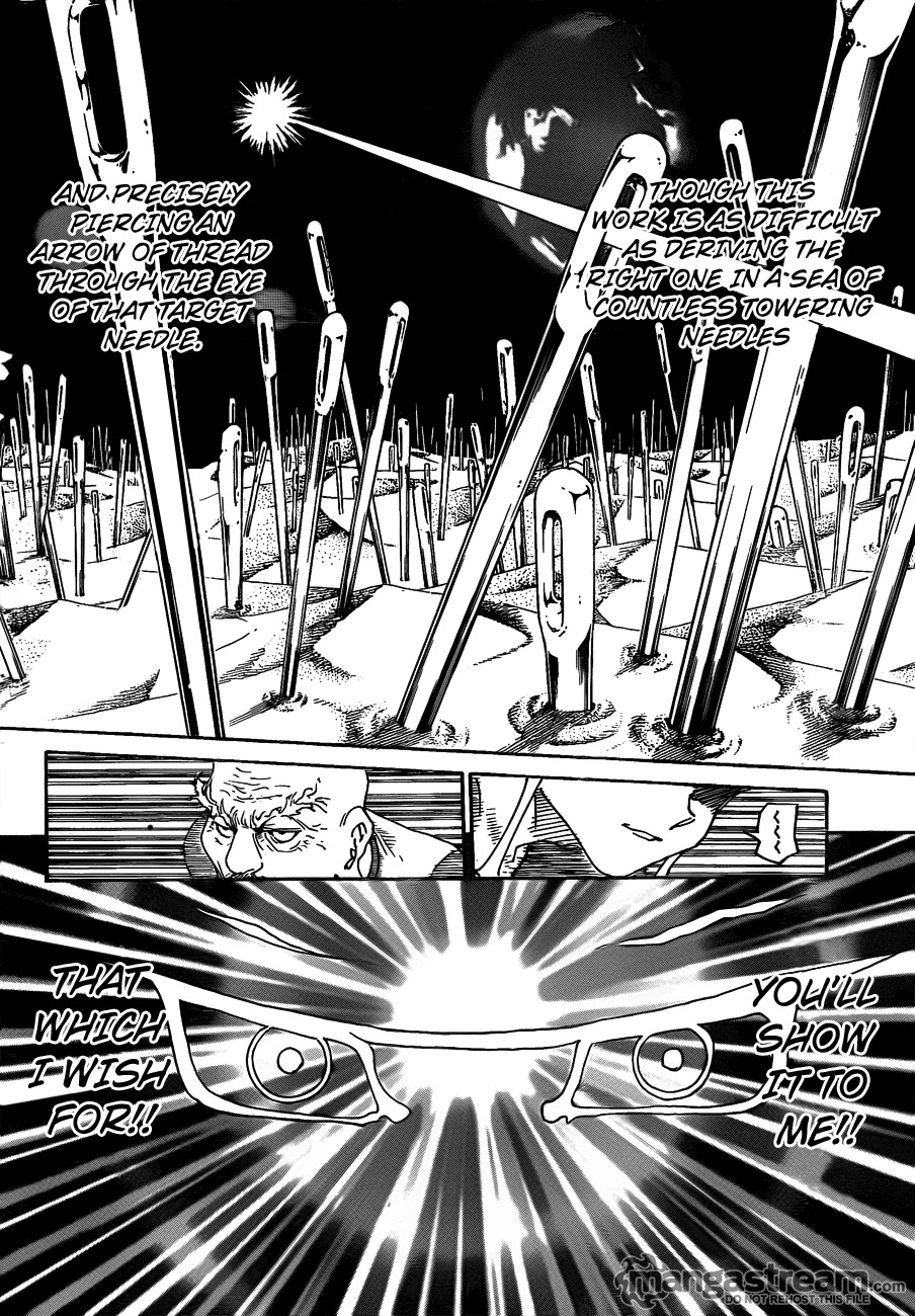 Hunter x Hunter Manga Chapter 292 page 14 - Hidden Agenda
