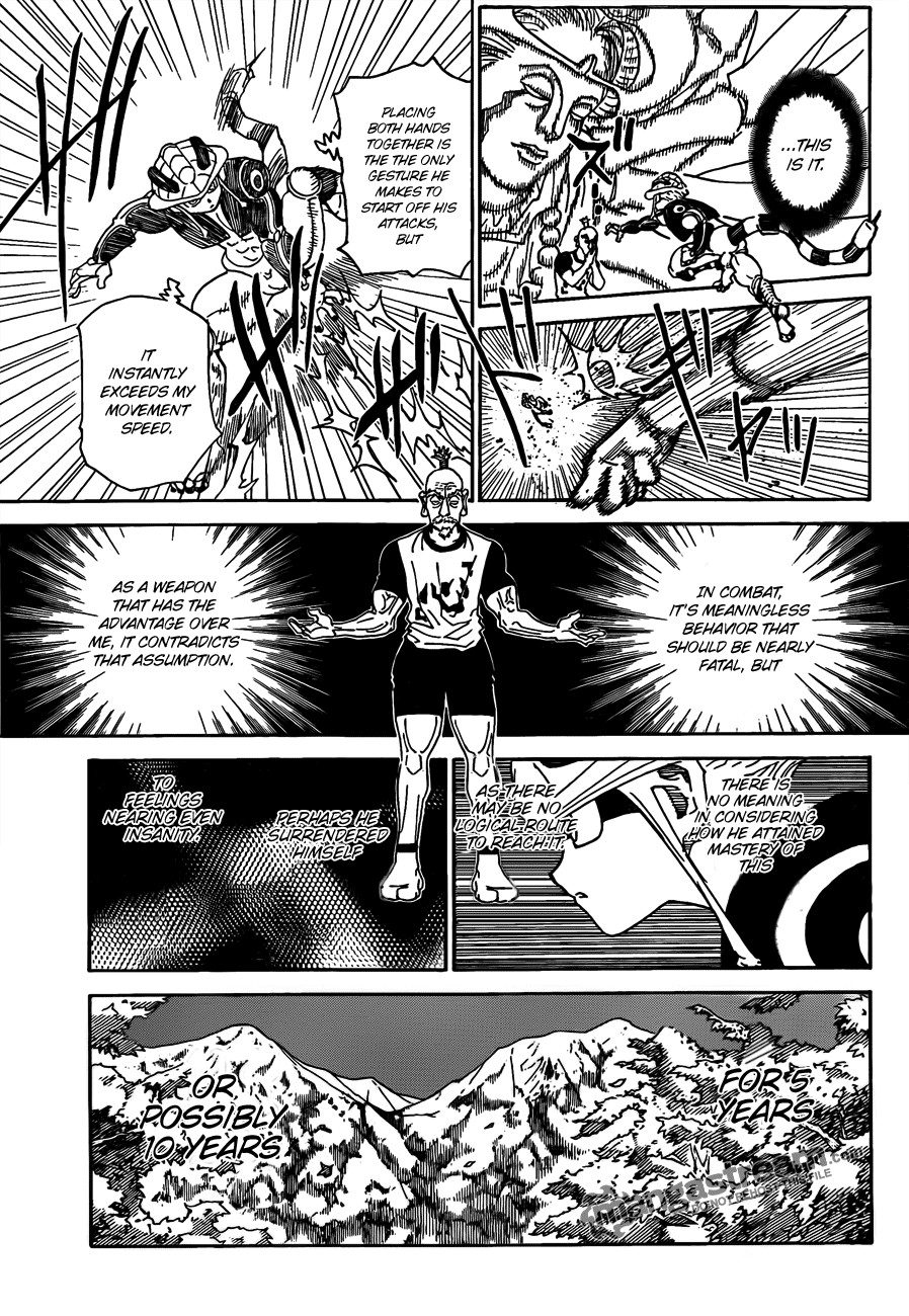 Hunter x Hunter Manga Chapter 292 page 6 - Hidden Agenda