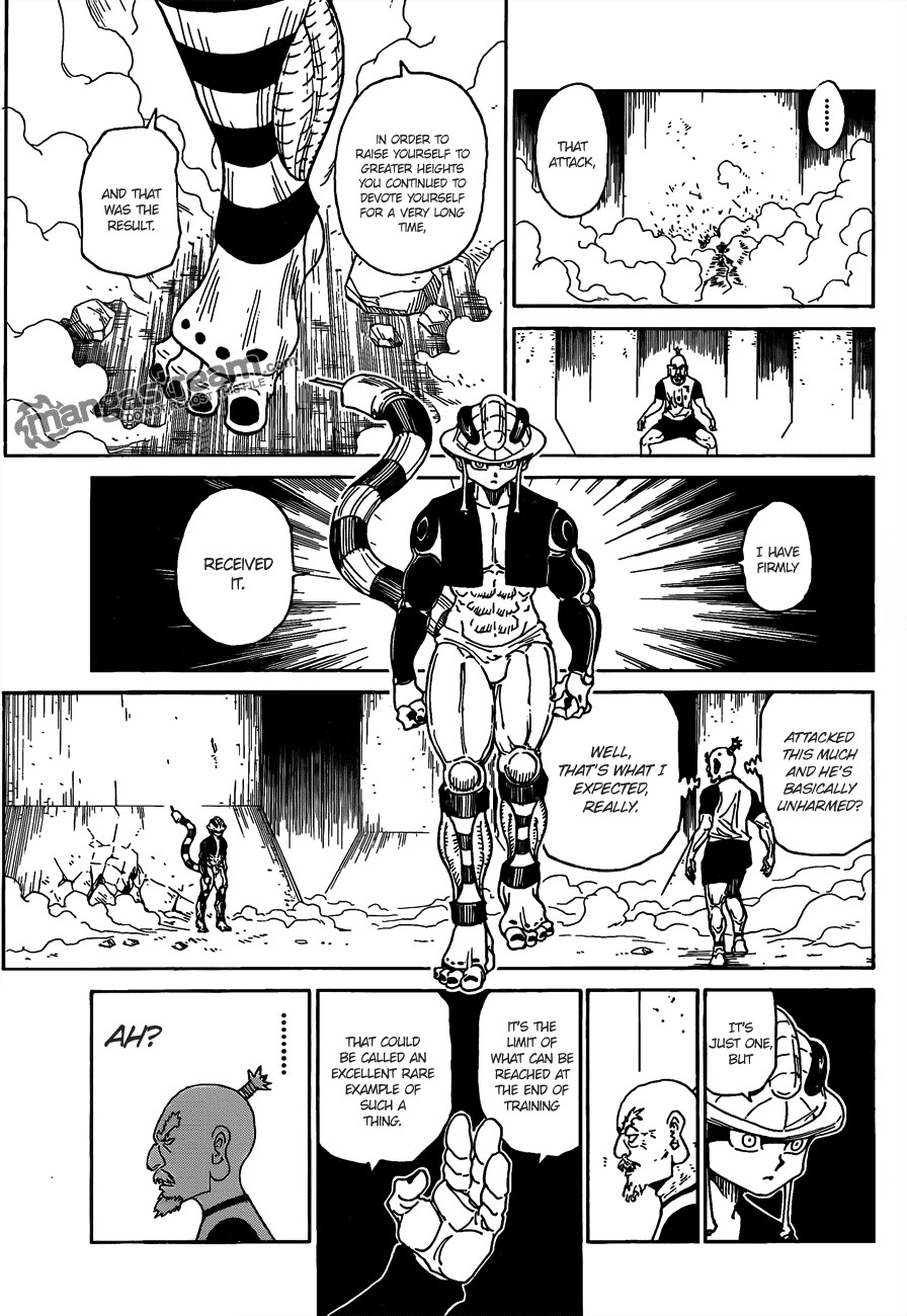 Hunter x Hunter Manga Chapter 292 page 8 - Hidden Agenda