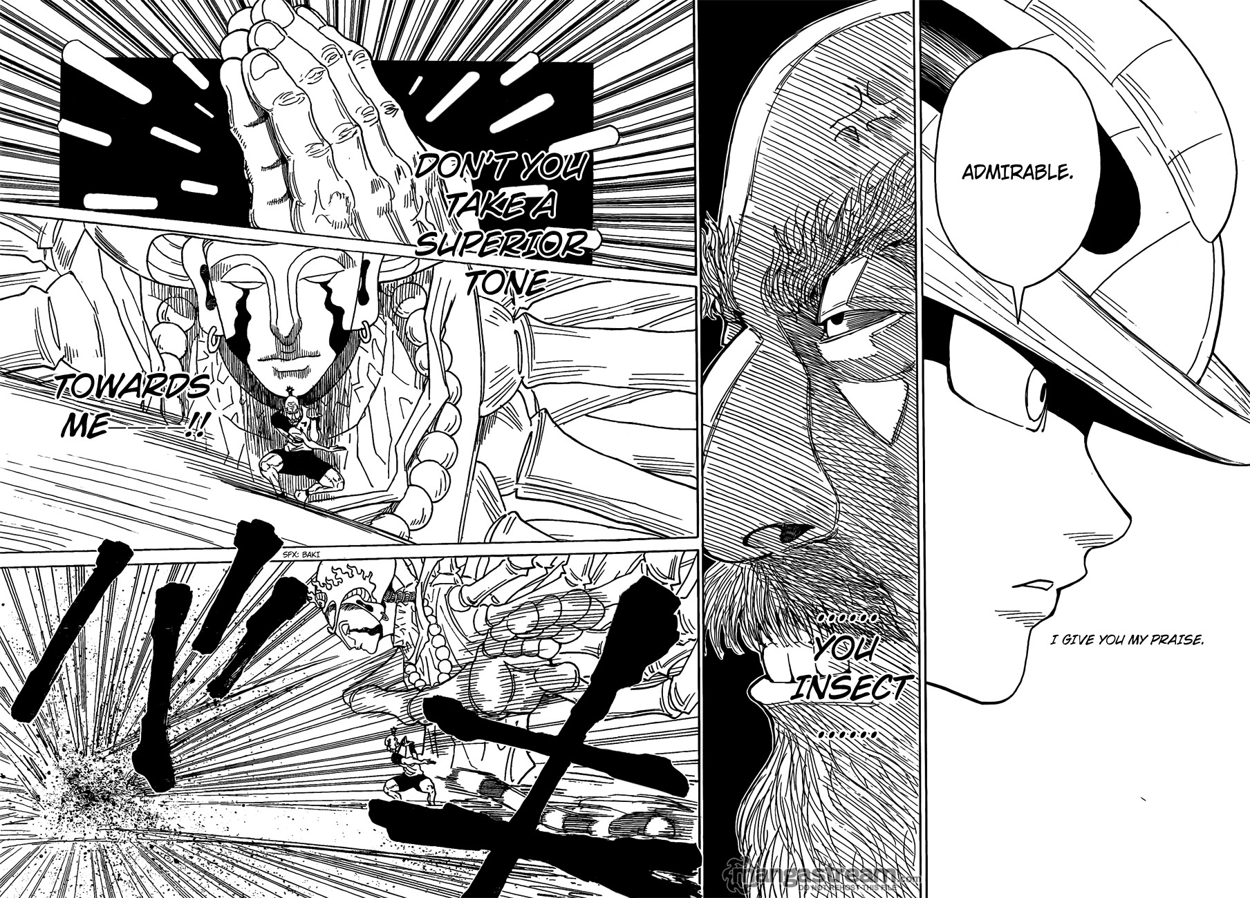 Hunter x Hunter Manga Chapter 292 page 9 - Hidden Agenda